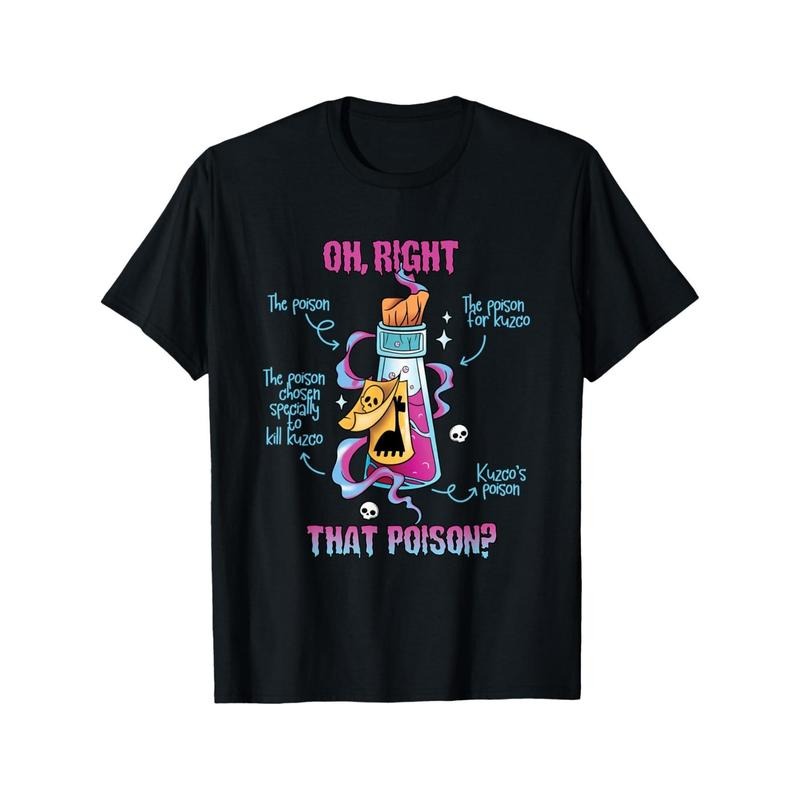 Vintage Funny Drink Me Oh Right That Poison-Llama Halloween T-Shirt made in usa