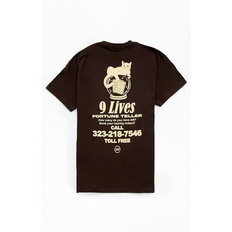 Young & Reckless Men's 9 Lives T-Shirt - Multicolor