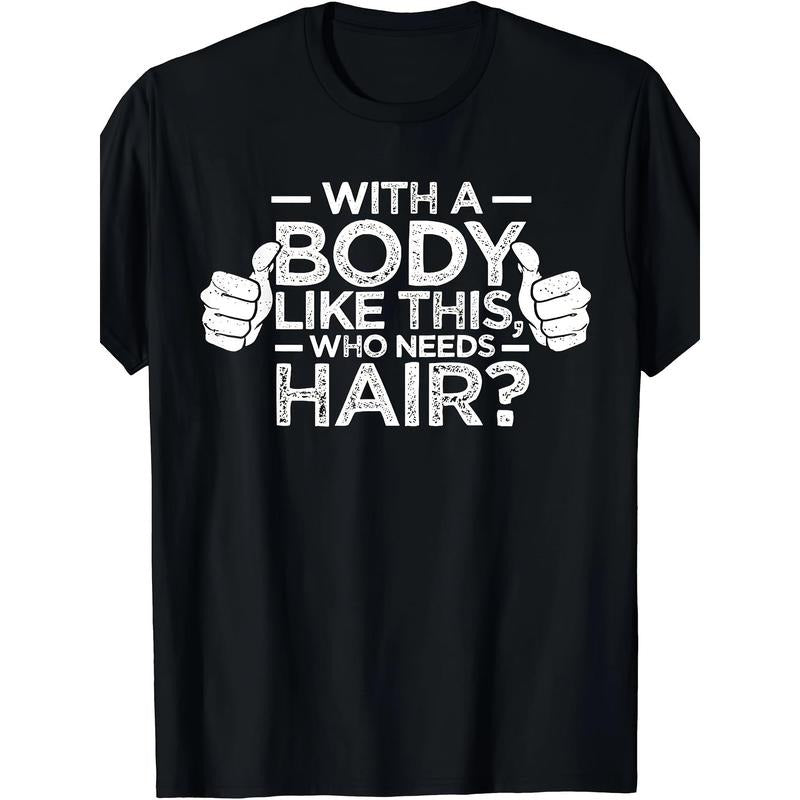 1 dress similar to this character, he needs a hair shirt, a gift t-shirt for his bald dad made in usa