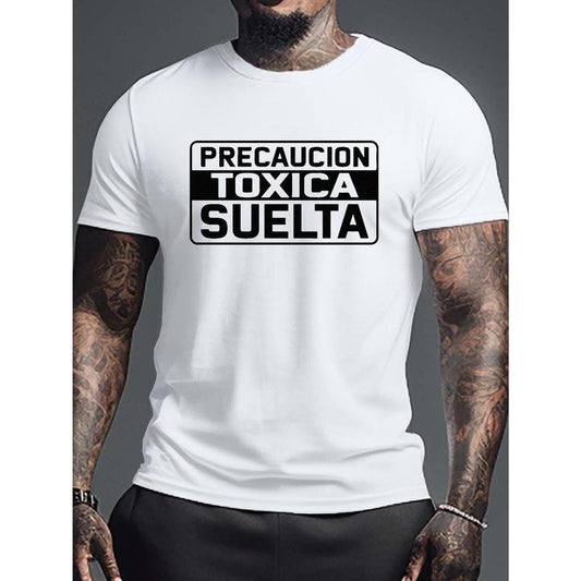 1 piece, 100% cotton T-shirt, Graphic T-shirt for men - quick drying, breathable short-sleeved T-shirt for running and training, all-season Made in USA