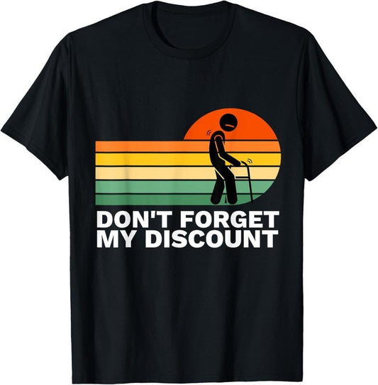 100% Cotton - Funny Old People  Gift T-Shirt