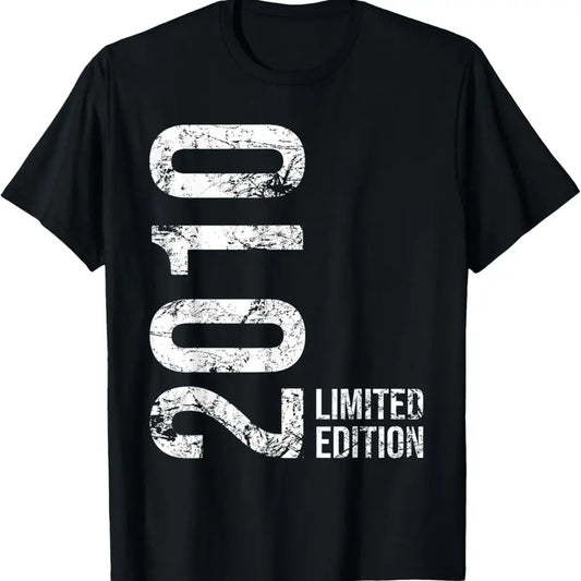 100% Cotton 14th Birthday 14 Years Old Girl Boy 2010 T-Shirt