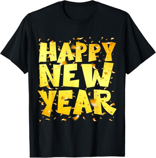 100% Cotton 2025 Happy New Year Party Supplies 2025 Family Matching NYE T-Shirt