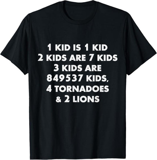 100% Cotton 3  Dad 3  Mom Funny Father day Mother Day Parent T-Shirt
