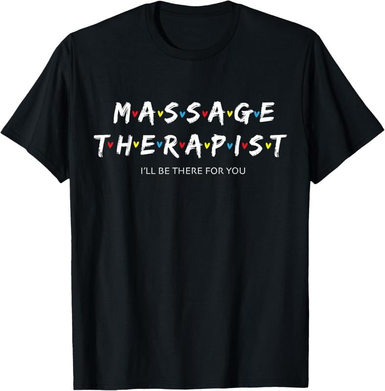 100% Cotton Adorable Massage Therapist Shirt Christmas Gift for Therapy T-Shirt