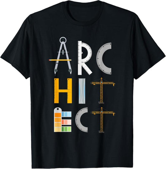 100% Cotton Architect Tshirt Gifts Architecture Students Men Women  T-Shirt