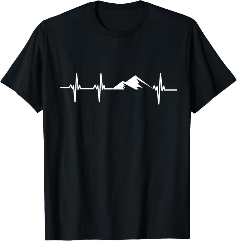 100% Cotton Armenian Heartbeat Mountain Ararat Love Armenia Gift T-Shirt