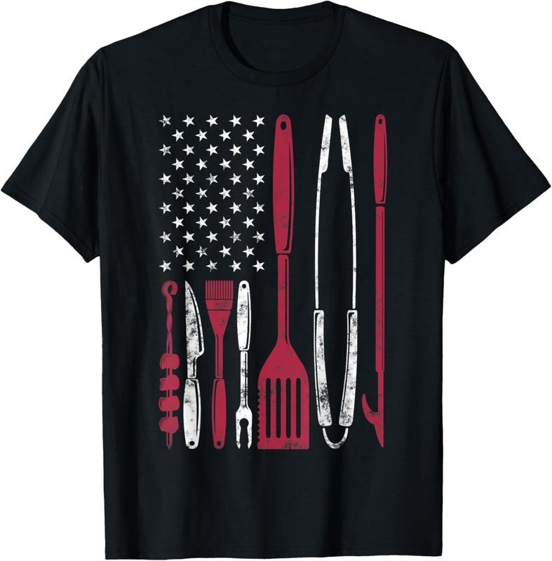 100% Cotton BBQ Smoker Barbecue Chef Smoking Tools Grilling Pit Master T-Shirt