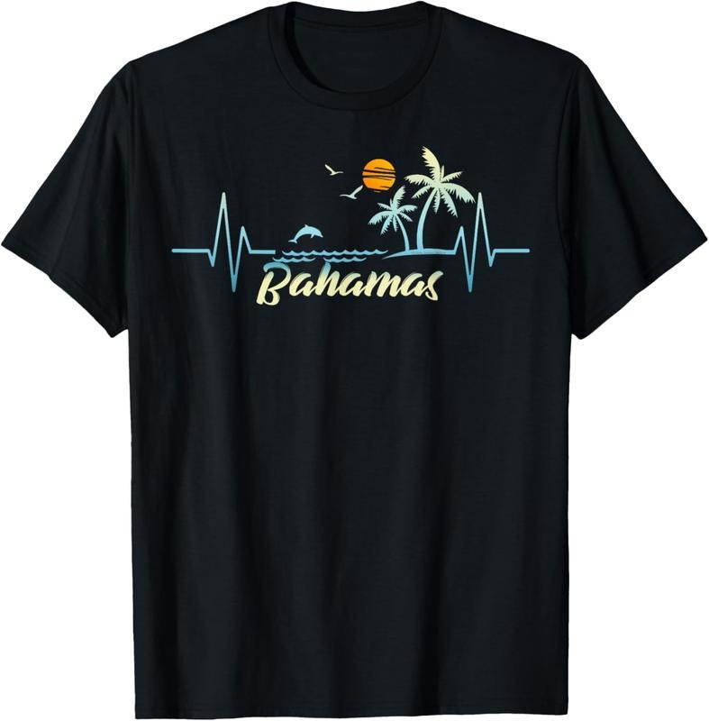 100% Cotton Bahamas Islands Souvenir Spring Break Bahamas T-Shirt