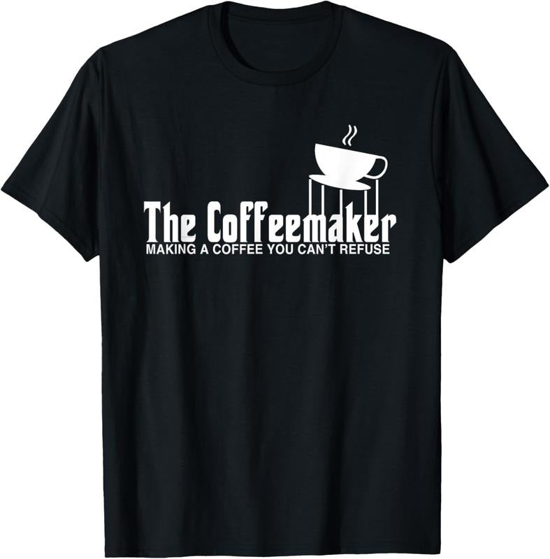 100% Cotton Barista Shirt Funny Coffeemaker Gift Best Barista T Shirt T-Shirt