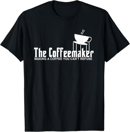 100% Cotton Barista Shirt Funny Coffeemaker Gift Best Barista T Shirt T-Shirt
