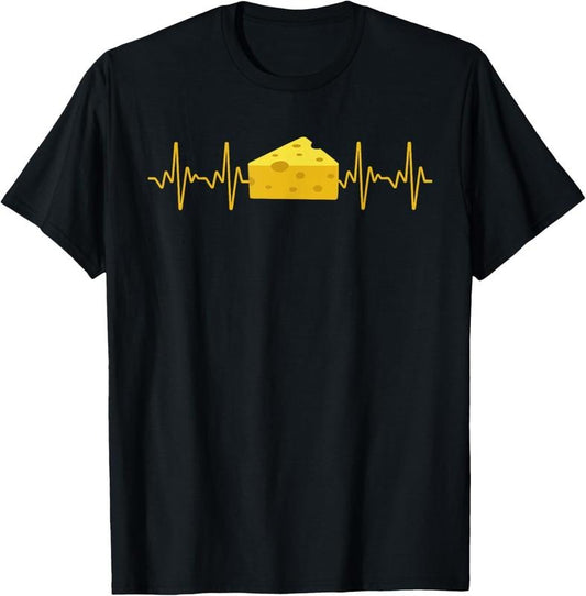 100% Cotton Best Cheese Design For Men Women Dairy Food Cheese Lover T-Shirt