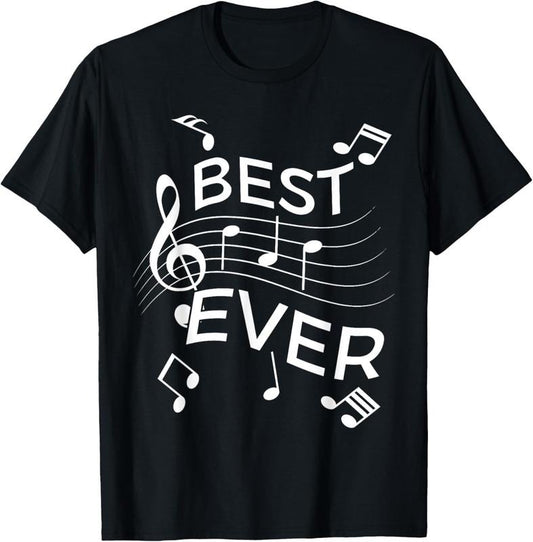 100% Cotton Best Song Ever - Music Lover Graphic T-Shirt