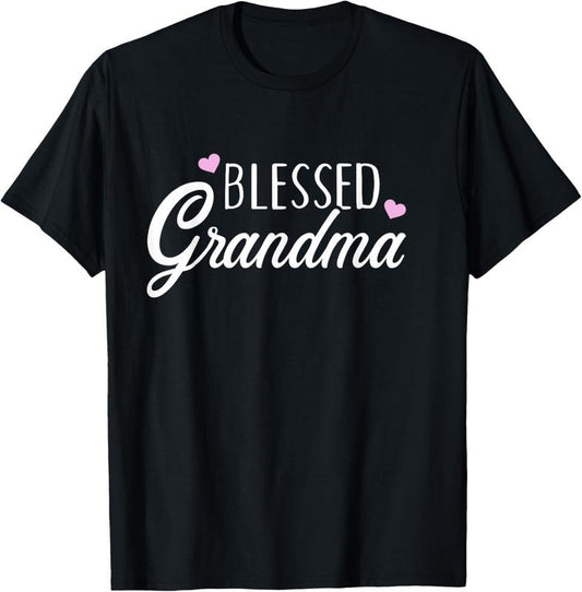 100% Cotton Blessed Grandma T-Shirt