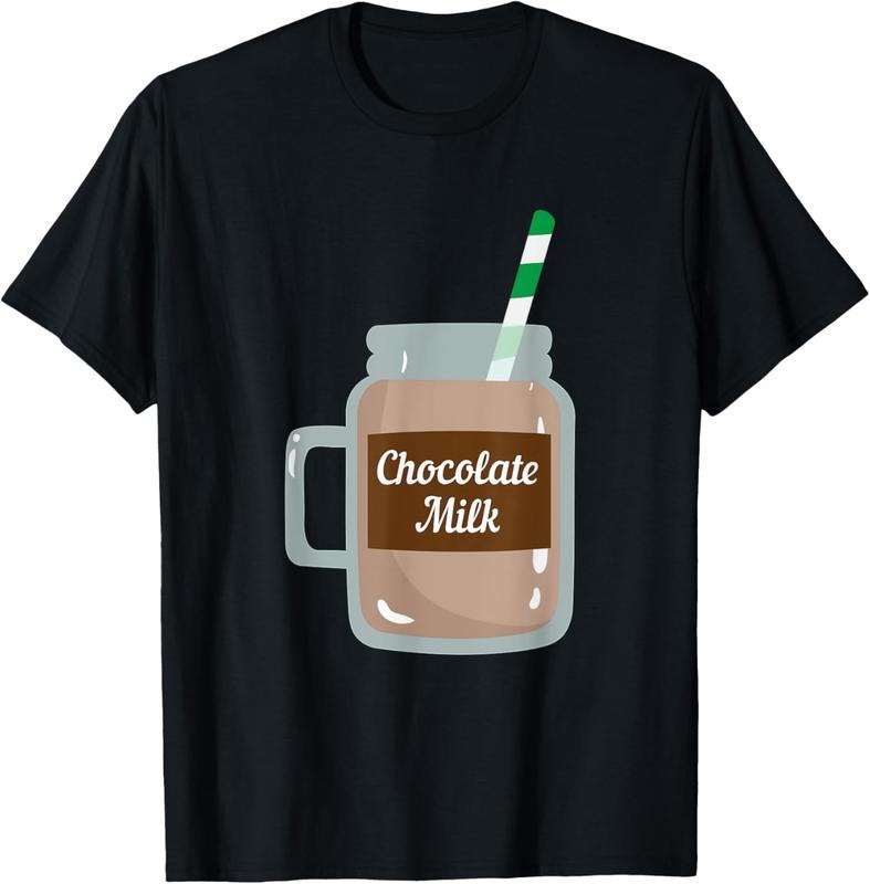 100% Cotton Chocolate Milk Cute Dairy Lovers Funny Gift T-Shirt