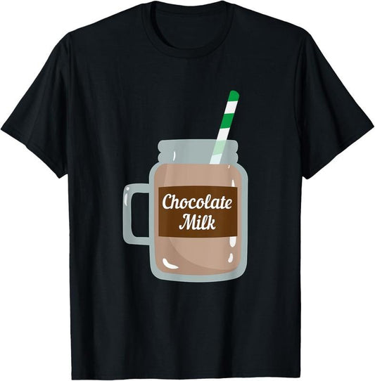 100% Cotton Chocolate Milk Cute Dairy Lovers Funny Gift T-Shirt