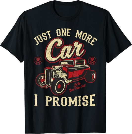 100% Cotton Classic car shirt vintage hot rod tee gift T-Shirt