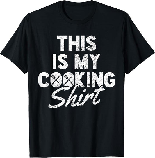 100% Cotton Cooking Cook Chef Vintage T-Shirt
