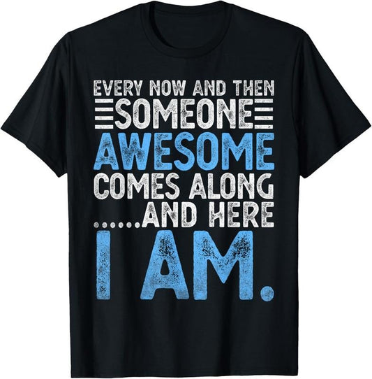 100% Cotton Funny Graphic Shirts for Men Women Adult Humor Sarcastic T-Shirt