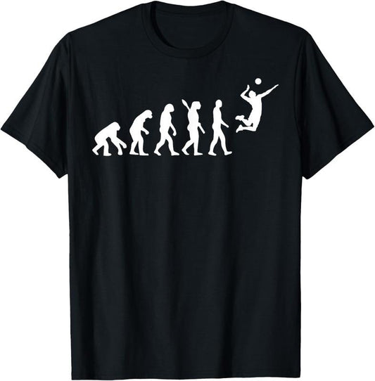 100% Cotton Funny Volleyball Design For Men Women Ball Sports Athletes T-Shirt