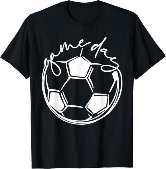 100% Cotton Game Day Shirt, Sports Parent Shirt, Soccer Mom Shirt T-Shirt