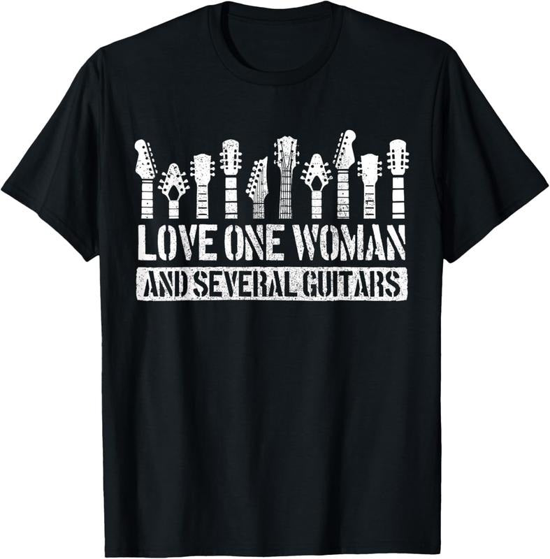 100% Cotton Guitar Funny Guitarist Saying Musician Guitar T-Shirt