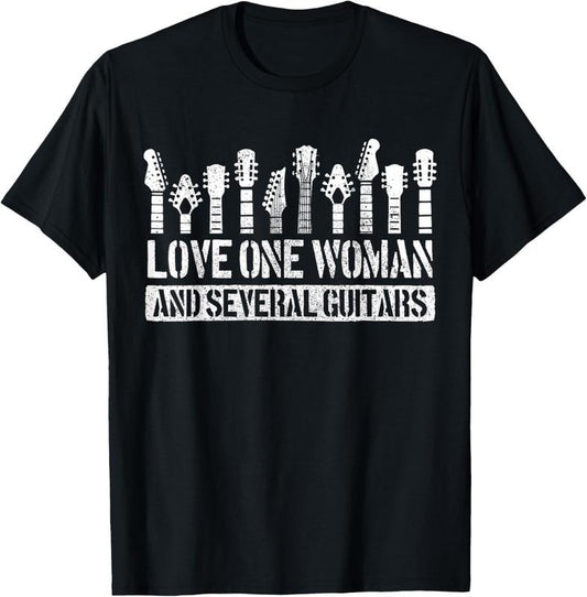 100% Cotton Guitar Funny Guitarist Saying Musician Guitar T-Shirt