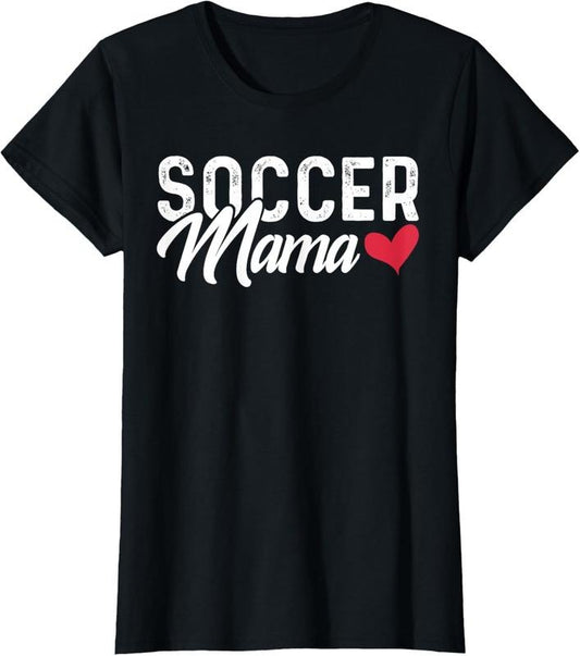 100% Cotton Soccer Mom Shirt - Soccer Mama T-shirt Gift T-Shirt