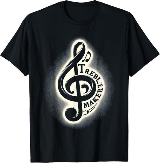 100% Cotton ble Maker Music Funny Graphic Tees T-Shirt