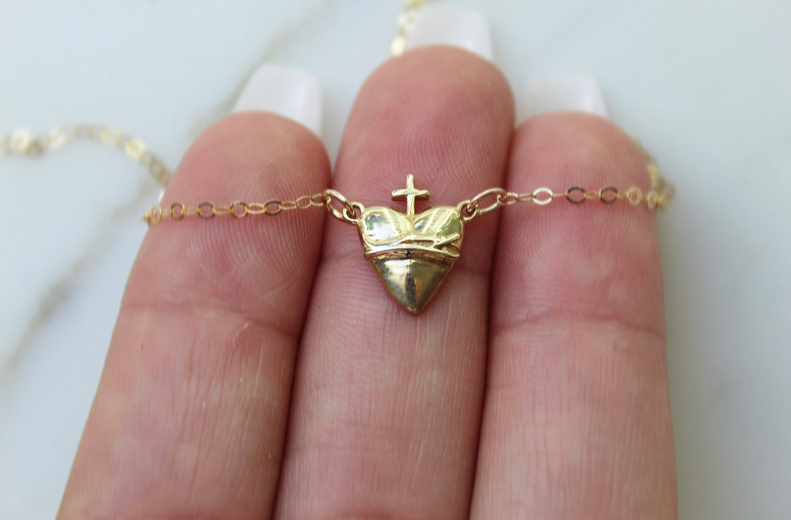 Sacred Heart of Jesus Necklace