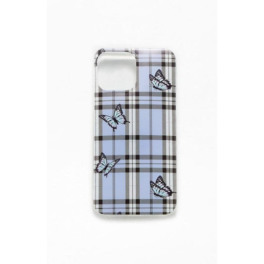 Space Case Women's Plaid Butterfly iPhone 12/13 Pro Case