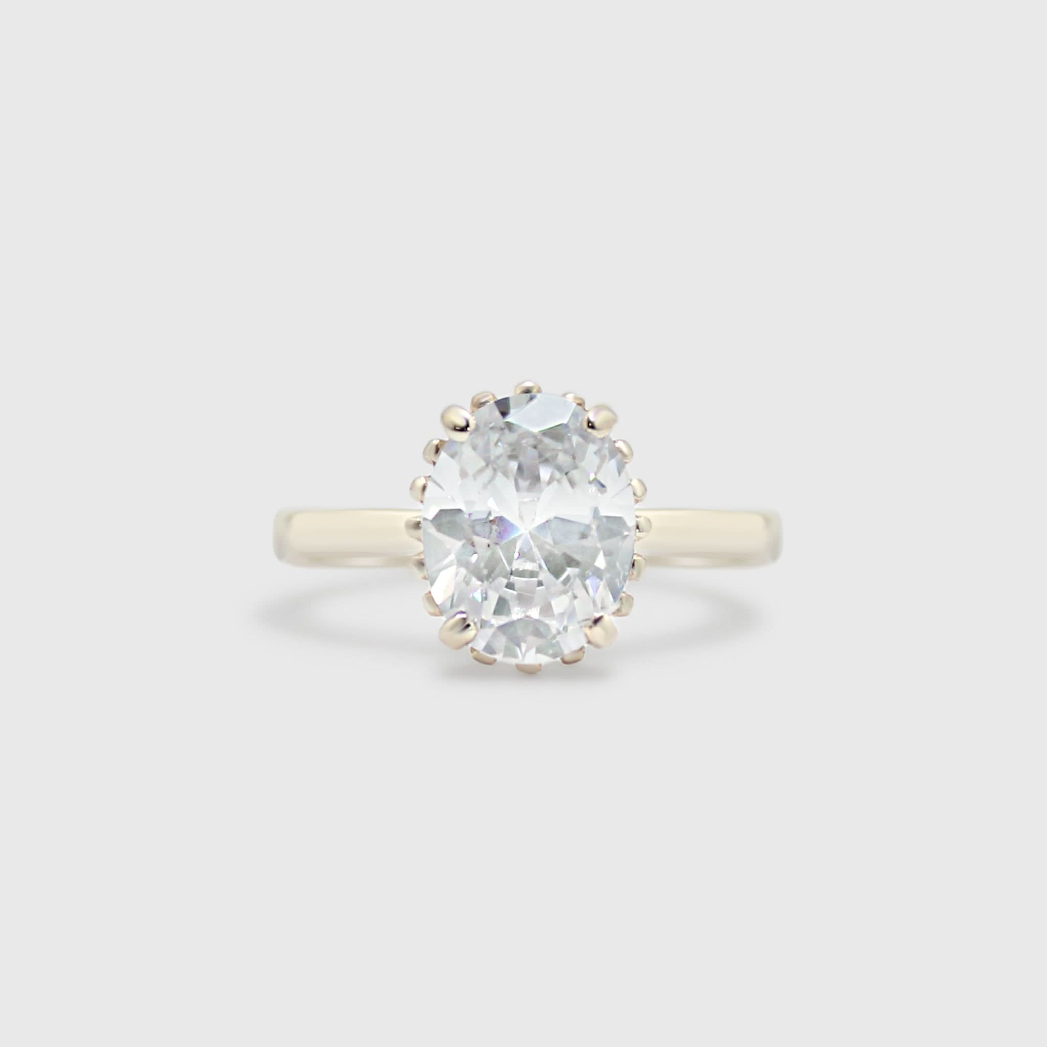 "Amara" Ring- Moissanite Collection
