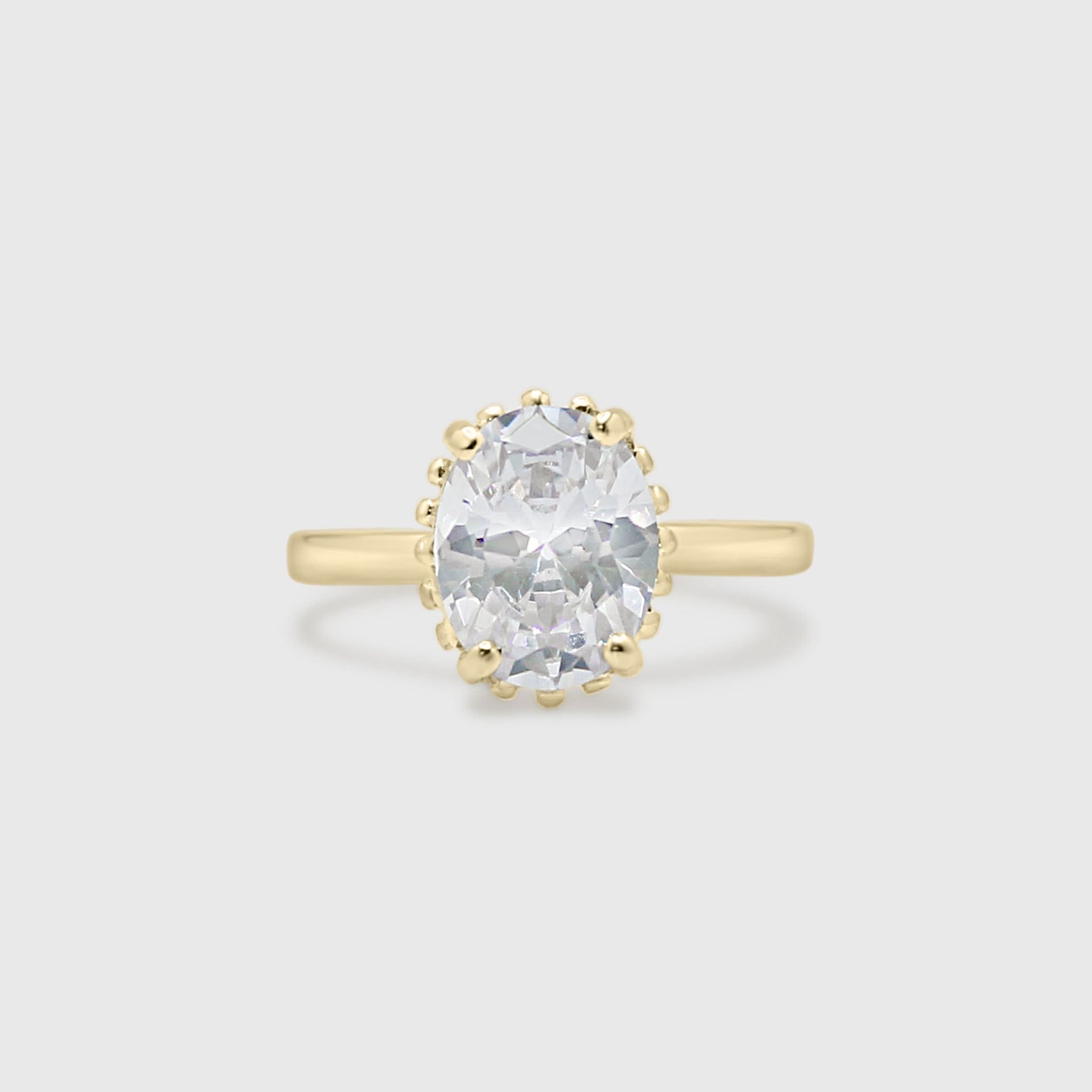 "Amara" Ring- Moissanite Collection