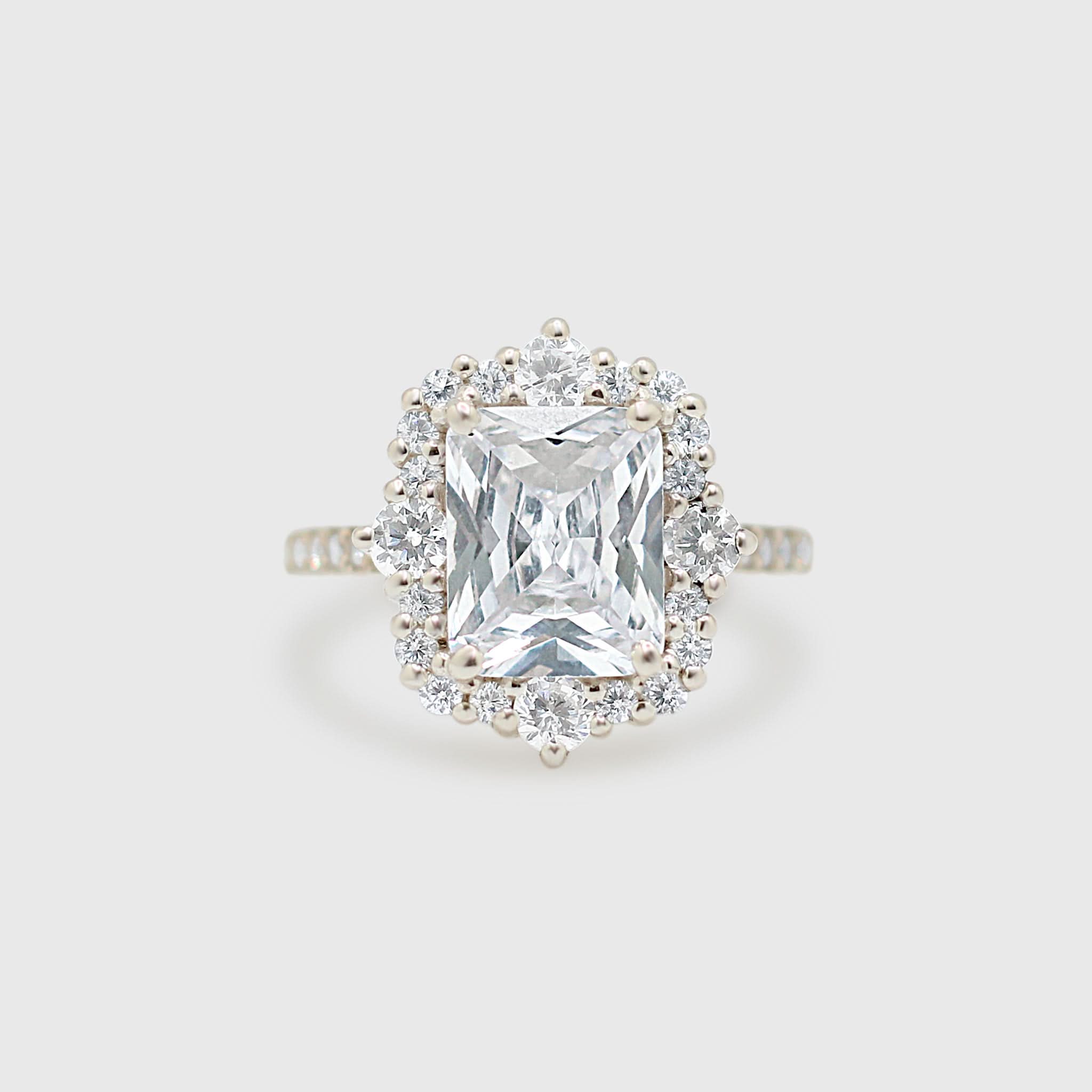 "Amber" Ring- Moissanite Collection