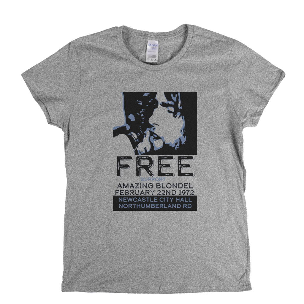 Free Amazing Blondel Poster 1972 Womens T-Shirt