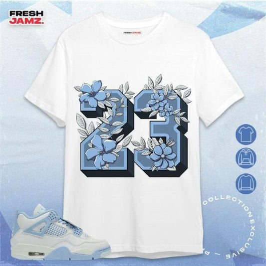 4 Forget Me Not 23 Floral Unisex Shirt