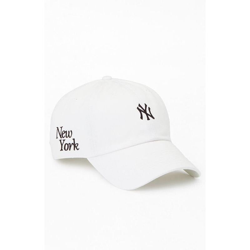 47 Brand Women's Cream NY Yankees Dad Hat