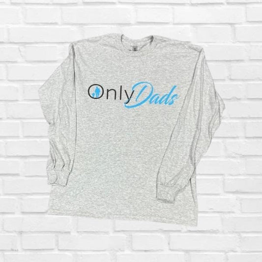 Only Dads Long Sleeve T-shirt or Short Sleeve 50/50 poly cotton blend Menswear Top Day Casual