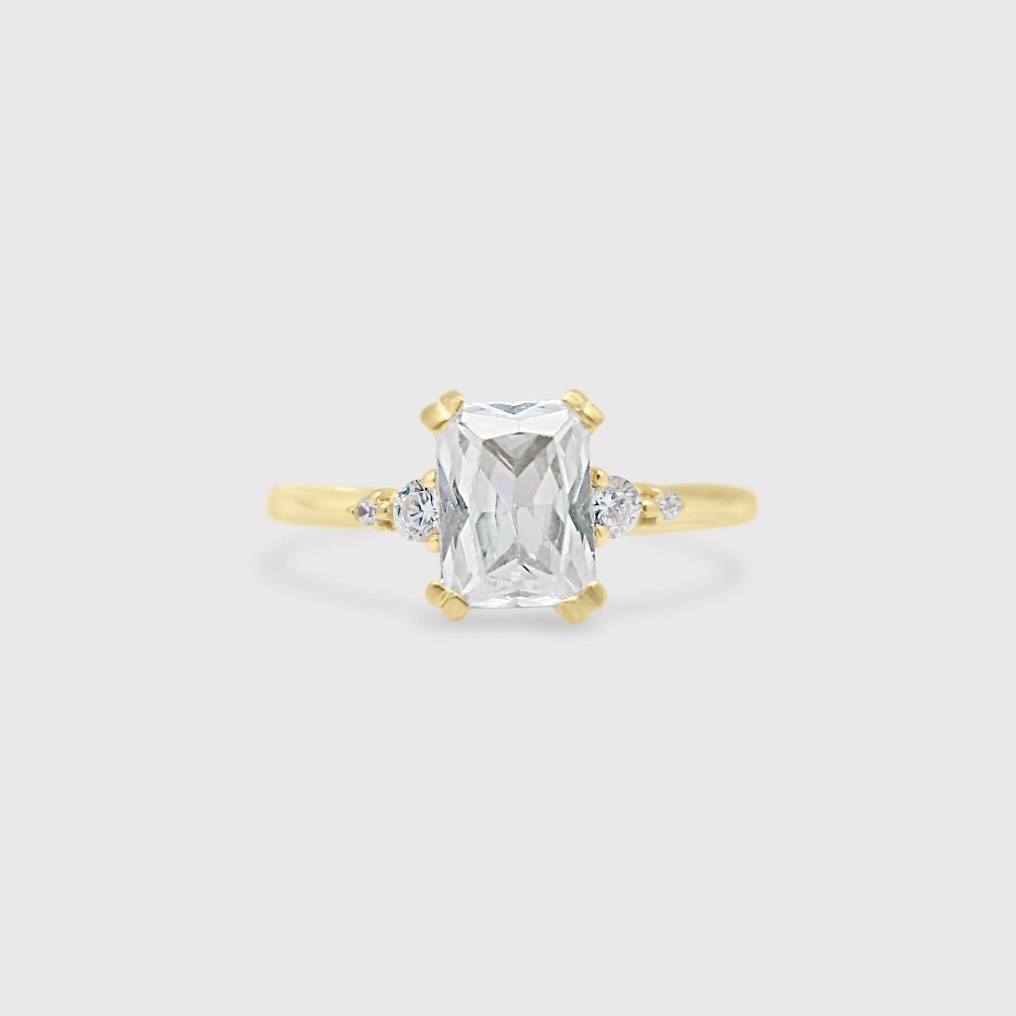 "Annie" Ring - Moissanite Collection
