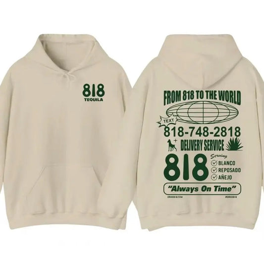 818 Tequila Trendy Hoodie, Regeneratıon For The Next Generation Hoodie, Unisex Tee Crewneck Sweatshirt Hoodie 2 Sided