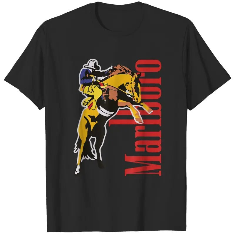 90s Vintage Marlboro Cowboy Wild West Country Music  T-shirt, sweater and Hoodie