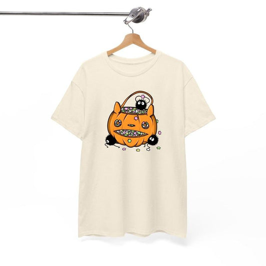 A Pumpkin Candy Bowl Shirt, Cute Soot Sprite Candy Tee, Spooky Anime Shirt, Soot Sprite Candy Pumpkin Tee Sweatshirt Hoodie