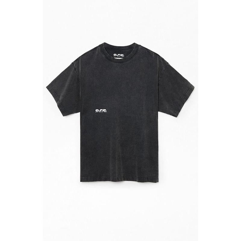 A.R.C. Men's Black Vintage Wash Comfort Heavyweight T-Shirt