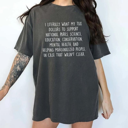 Activism Comfort Colors Shirt, Support National Parks Clothing, Conservation Graphic Tee, Social Justice T-shirt