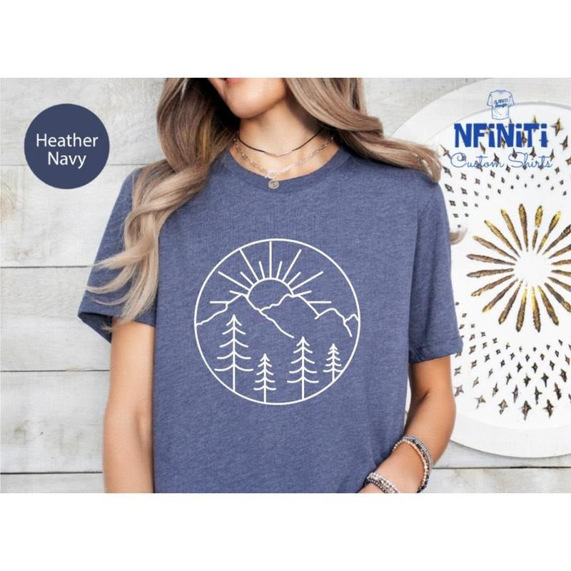 Adventure Tshirt Adventure Shirt Camping Shirts Mountain Tshirt Hiker Tshirts Nature Lover Shirt Camping Gift Vacation Shirt