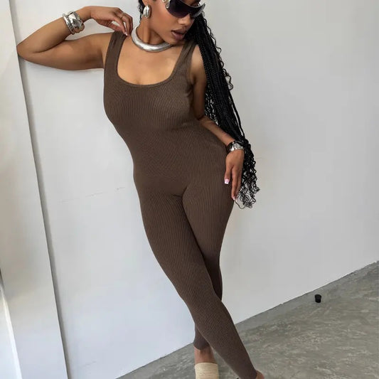All In Ribbed Low Back Bodysuit - Comfortable Fit, Long Sleeve, Pleated Design, Casual Style, Machine Washable, Suitable for All Seasons - Basic, Overall, Chic, Womenswear, Piece, Outfit, Tops
