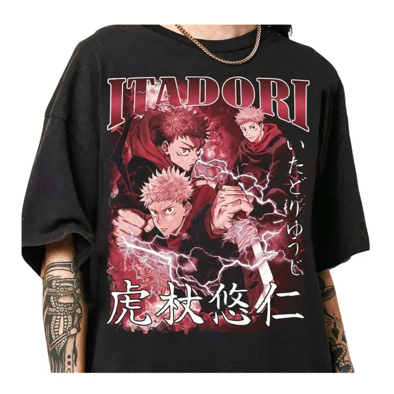 Anime Itadori Yuji Vintage Shirt, Anime Lover Shirtstyle{n002}2