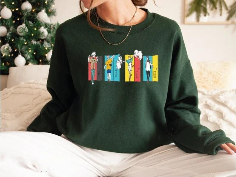 Anime Sweatshirt, Anime Lover Sweater, Hoodie Gift for Her, Gift for Him