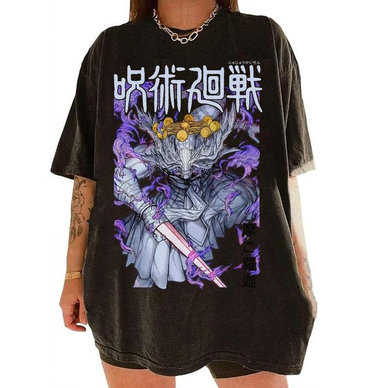 Anime Vintage Mahogara Shirt Sweatshirt Hoodie Sukuna Shirt Itadori Shirt Anime Shirt Manga Shirt Anime Fan Gifts Shirt
