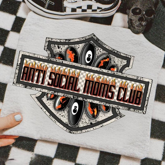 Anti-Social moms club Graphic Tee, vintage crewneck sweatshirts, western outfit women, cowgirl outfits, western clothing stuff tops, country concert outfits, western style clothes